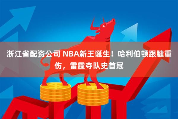 浙江省配资公司 NBA新王诞生！哈利伯顿跟腱重伤，雷霆夺队史首冠