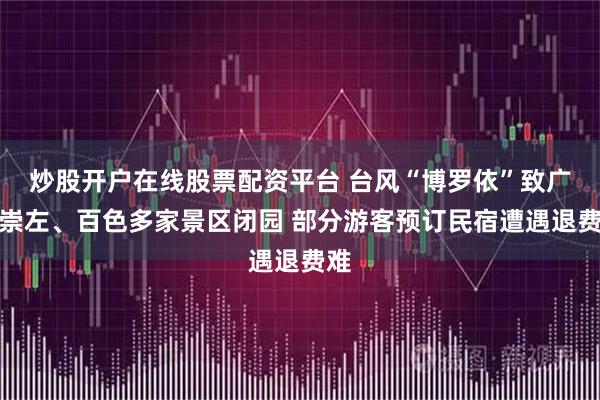 炒股开户在线股票配资平台 台风“博罗依”致广西崇左、百色多家景区闭园 部分游客预订民宿遭遇退费难